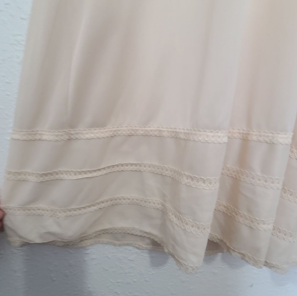 Vintage Lorraine long nightgown slip nighty - Picture 9 of 12